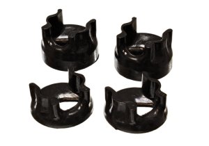 Dodge Ram 2500 Motor Mount Insert Set - Energy Suspension - Performance Polyurethane - Black - `98-`02 Dodge Ram 2500 Motor Mount Insert Set - Energy Suspension - Performance Polyurethane - Black - `98-`02